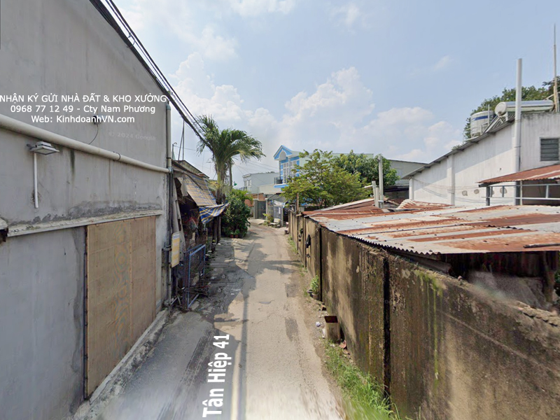 Bán đất đường Tân Hiệp 41, xã Hóc Môn, sổ hồng riêng ban dat duong tan hiep 41