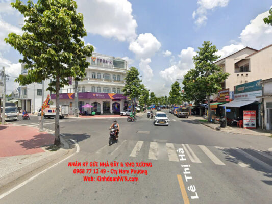 Bán nhà mặt tiền đường Lê Thị Hà