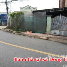 Bán nhà xã Đông Thạnh