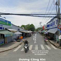 Bán nhà Hóc Môn đường Thị Trấn Tân Hiệp, TpHCM, có sổ hồng CS-Liên xã Thị trấn Tân Hiệp mt cắt dương công khi 01