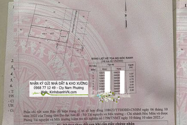 Đất thổ cư dưới 3 Tỷ xã Đông Thạnh, TpHCM, có sổ hồng riêng db1521 1 cs