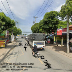 CS-Bà Triệu mt cắt QL 22 01