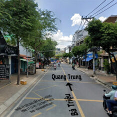 Đất Bán Hóc Môn đường Bà Triệu, TpHCM, Có SHR | Danh Sách CS-Bà Triệu mt cắt Quang Trung 02