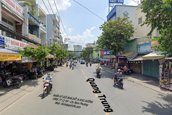 Đường Quang Trung, xã Hóc Môn - Thông tin đường đi duong Quang Trung