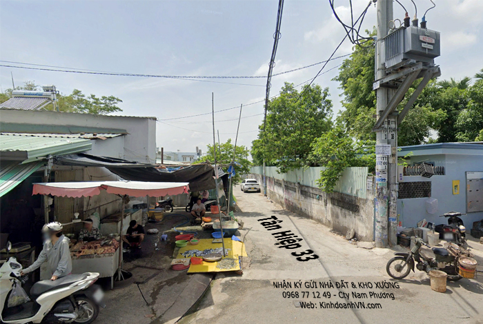 Đường Tân Hiệp 33, xã Hóc Môn - Thông tin đường đi duong Tan Hiep 33