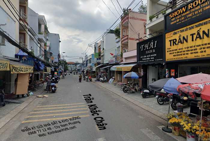 Đường Trần Khắc Chân, xã Hóc Môn, TpHCM duong tran khac chan