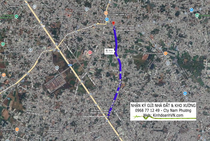 ban do duong Le Thi Ha