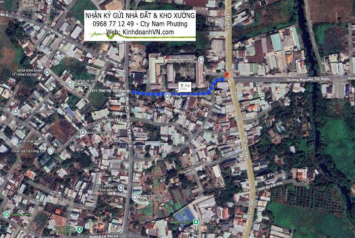 Đường Tân Hiệp 35, xã Hóc Môn, nhà đất mặt tiền duong Tan Hiep 35