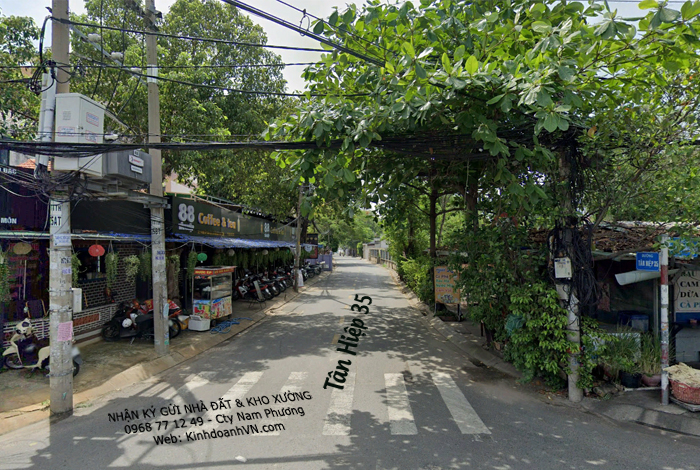 Đường Tân Hiệp 35, xã Hóc Môn, nhà đất mặt tiền duong Tan Hiep 35