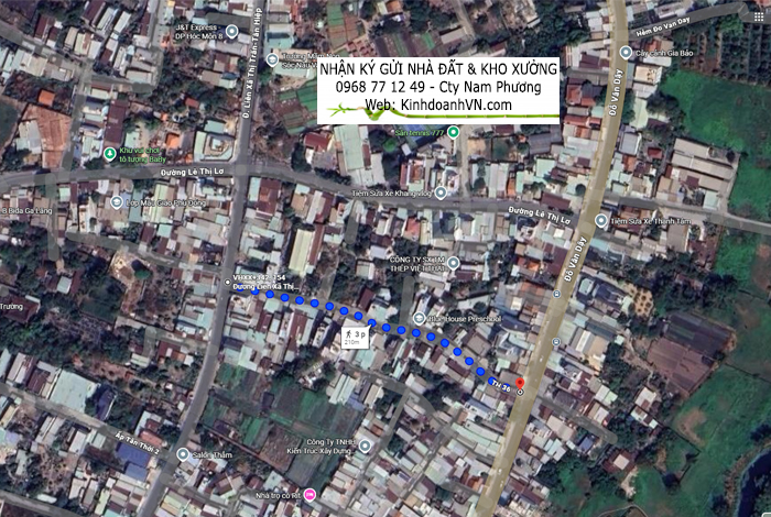 Đường Tân Hiệp 36, xã Hóc Môn, nhà đất mặt tiền duong Tan Hiep 36