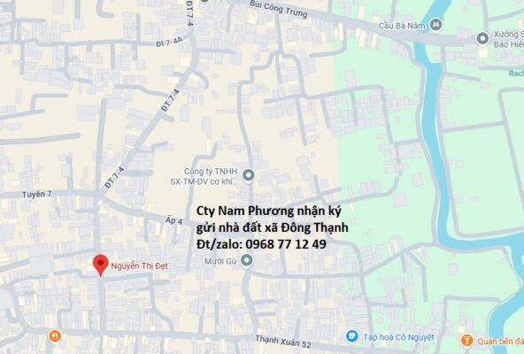 Bán đất đường Nguyễn Thị Đẹt, xã Đông Thạnh, sổ hồng riêng ban dat duong nguyen thi det